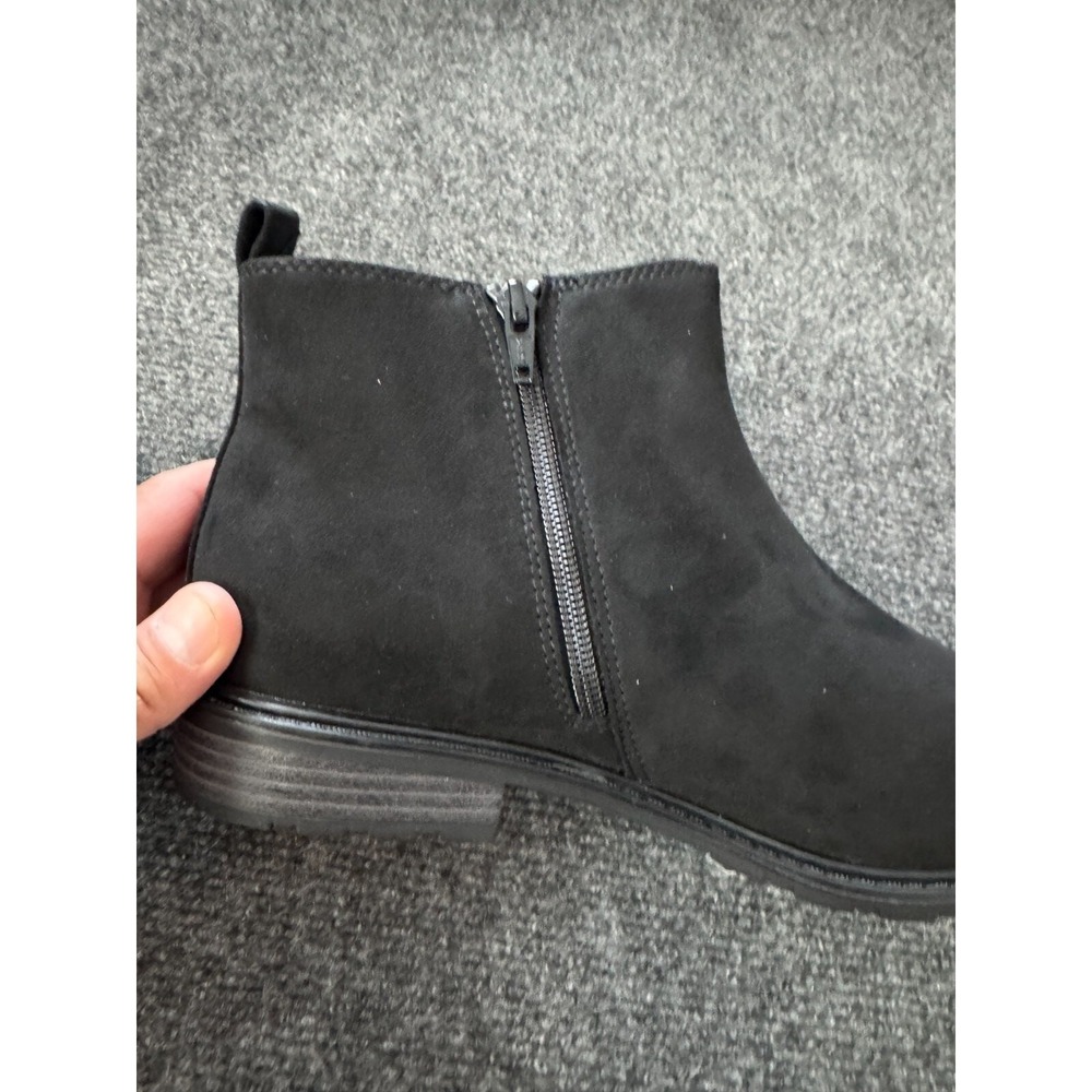 Sonoma Ankle Boots Women's Lottie Black Micro Chelsea size 9 New - Picture 7 of 8